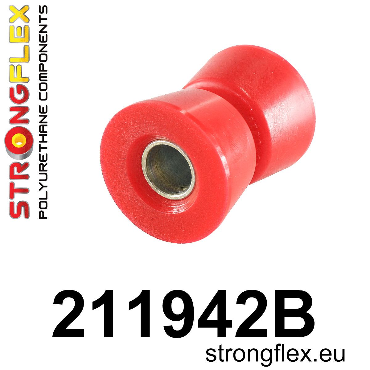Brat cu bucse poliuretan Strongflex radius fata - Toyota Celica, Corolla - 211942B