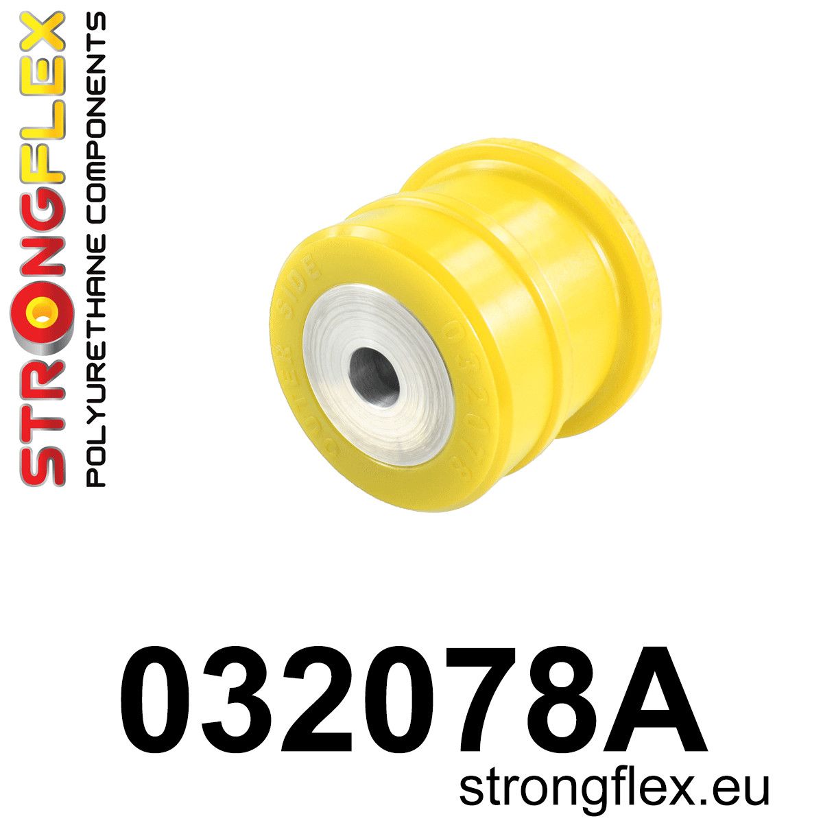 Bucsa poliuretan Strongflex posterioara prindere diferential spate SPORT - BMW Seria 2, Seria 3, Seria 4, Z4 / Toyota Supra - 032078A