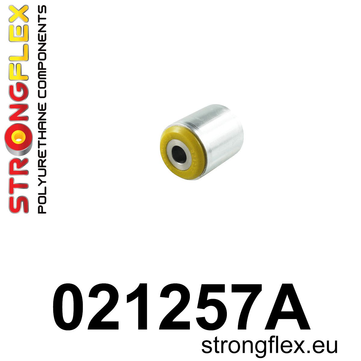 Brat cu bucse poliuretan Strongflex inferior fata exterioara Bucsa - length 50mm SPORT - Audi A4 / S4 / RS4 / Volkswagen Passat - 021257A