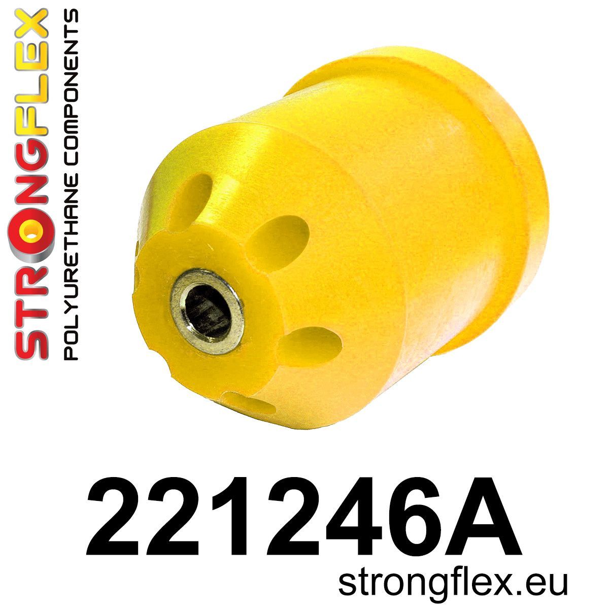 Bucsa poliuretan Strongflex subcadru spate 69mm SPORT - Audi A3 / S3 / RS3, TT / TTS / TTRS / Seat Ibiza, Leon - 221246A