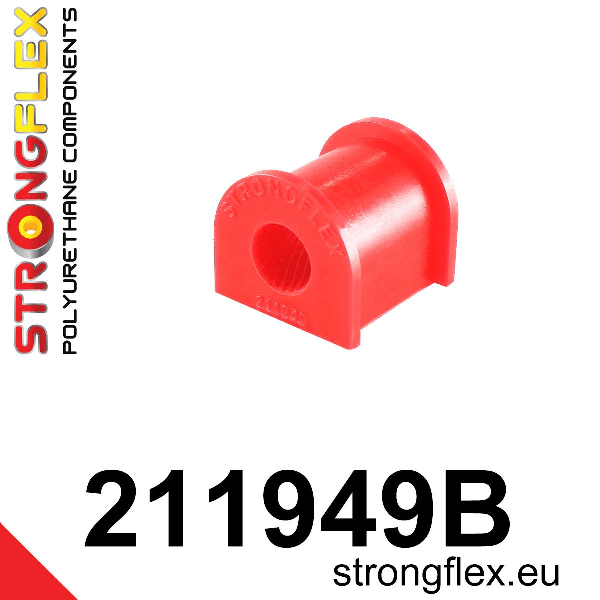 Bucsa poliuretan Strongflex bara stabilizatoare spate - Toyota Corolla - 211949B