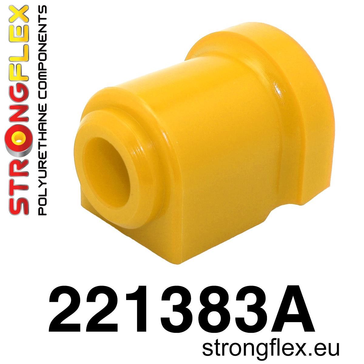 Bucsa poliuretan Strongflex posterioara brat suspensie fata SPORT - Porsche 924, 944 / Volkswagen Golf, Jetta, Scirocco - 221383A