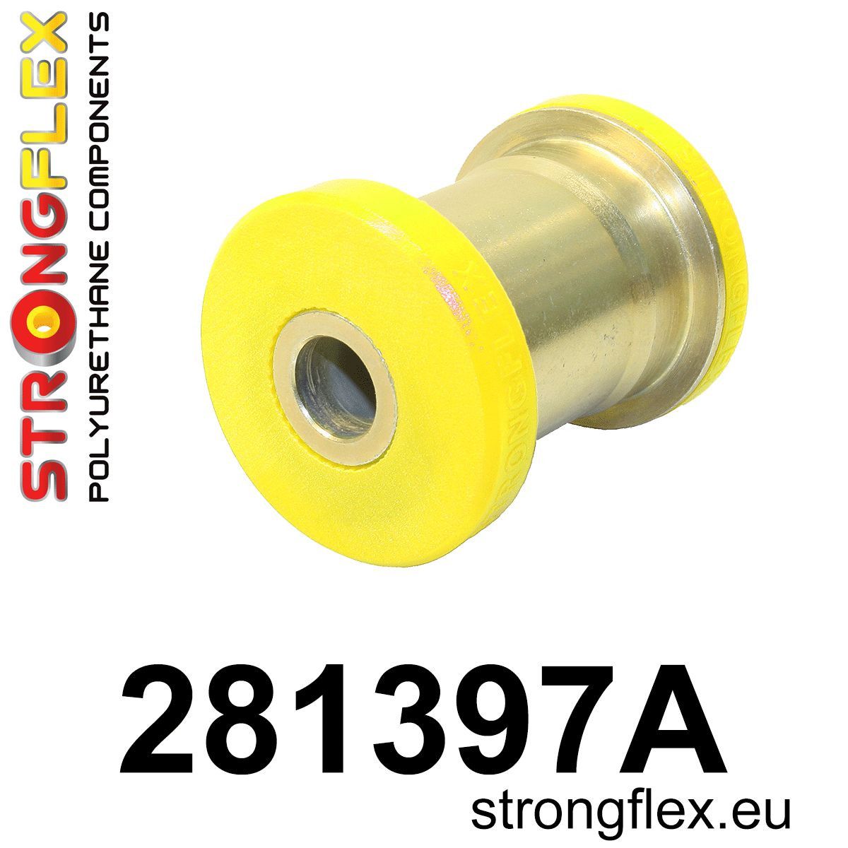 Piesa poliuretan Strongflex - frontala interioara track control Bucsa brat suspensie 38mm SPORT - Nissan Silvia / 200SX, Skyline - 281397A