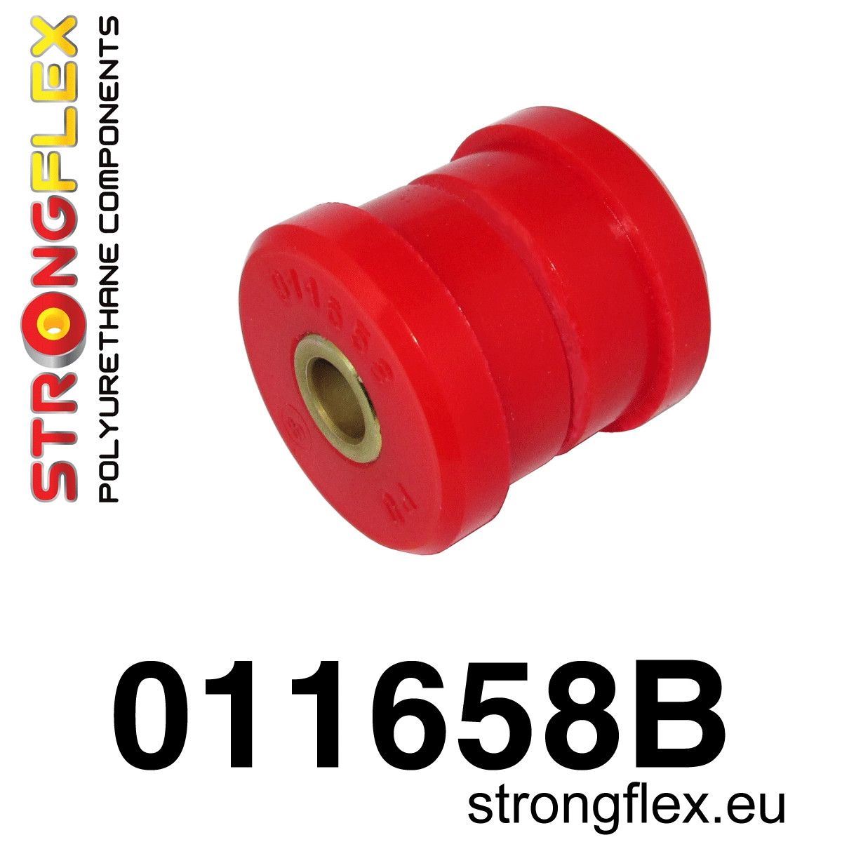 Piesa poliuretan Strongflex - posterioara inferioara interioara swing Bucsa brat suspensie - Alfa Romeo GTV, Spider - 011658B