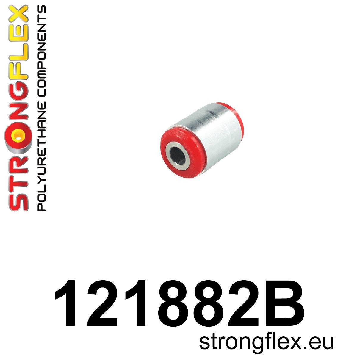Brat cu bucse poliuretan Strongflex inferior spate Bucsa - Mitsubishi Eclipse Cross, Lancer, Outlander - 121882B