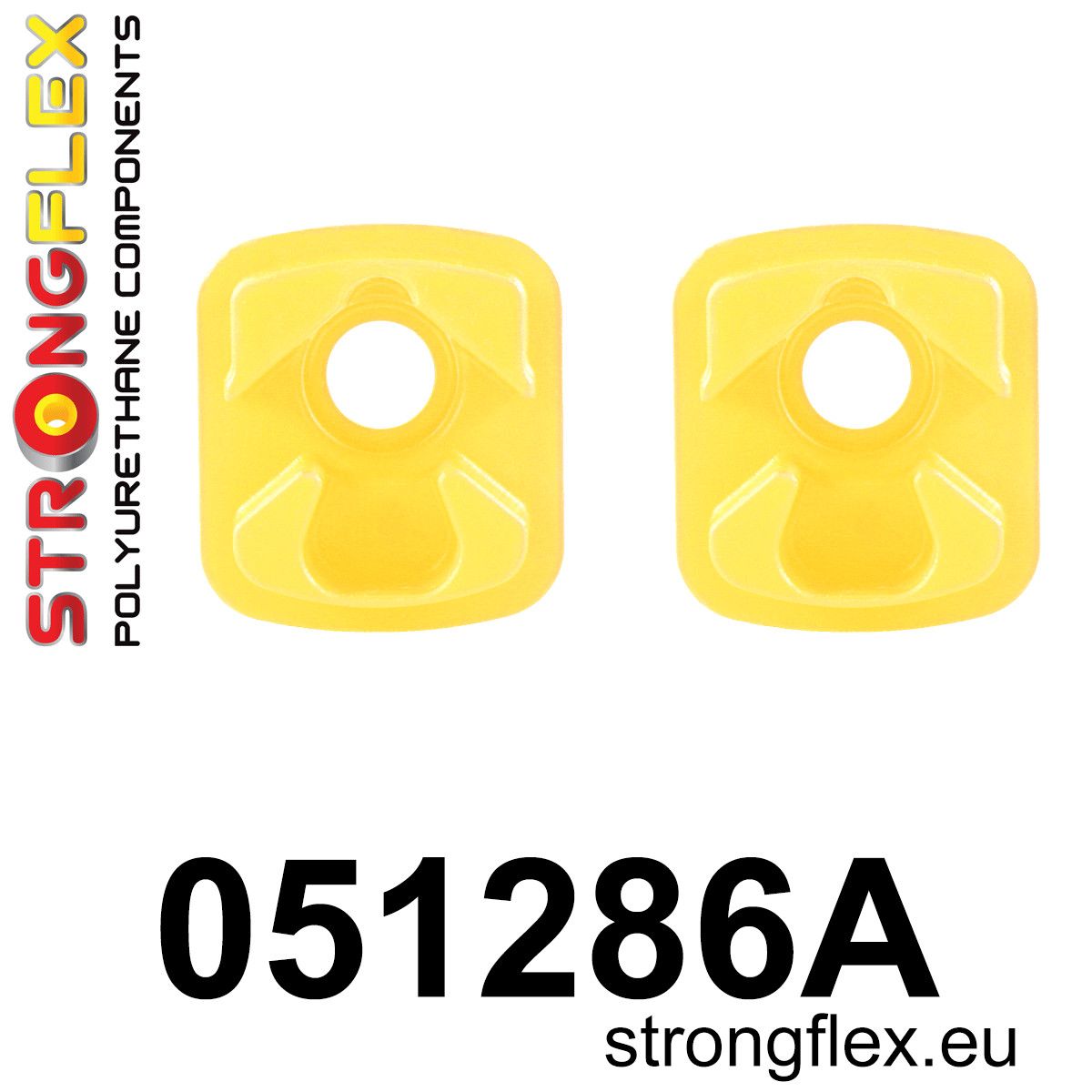 Tampon poliuretan Strongflex motor posterioara inferioara inserts SPORT - Peugeot 207, 208 - 051286A