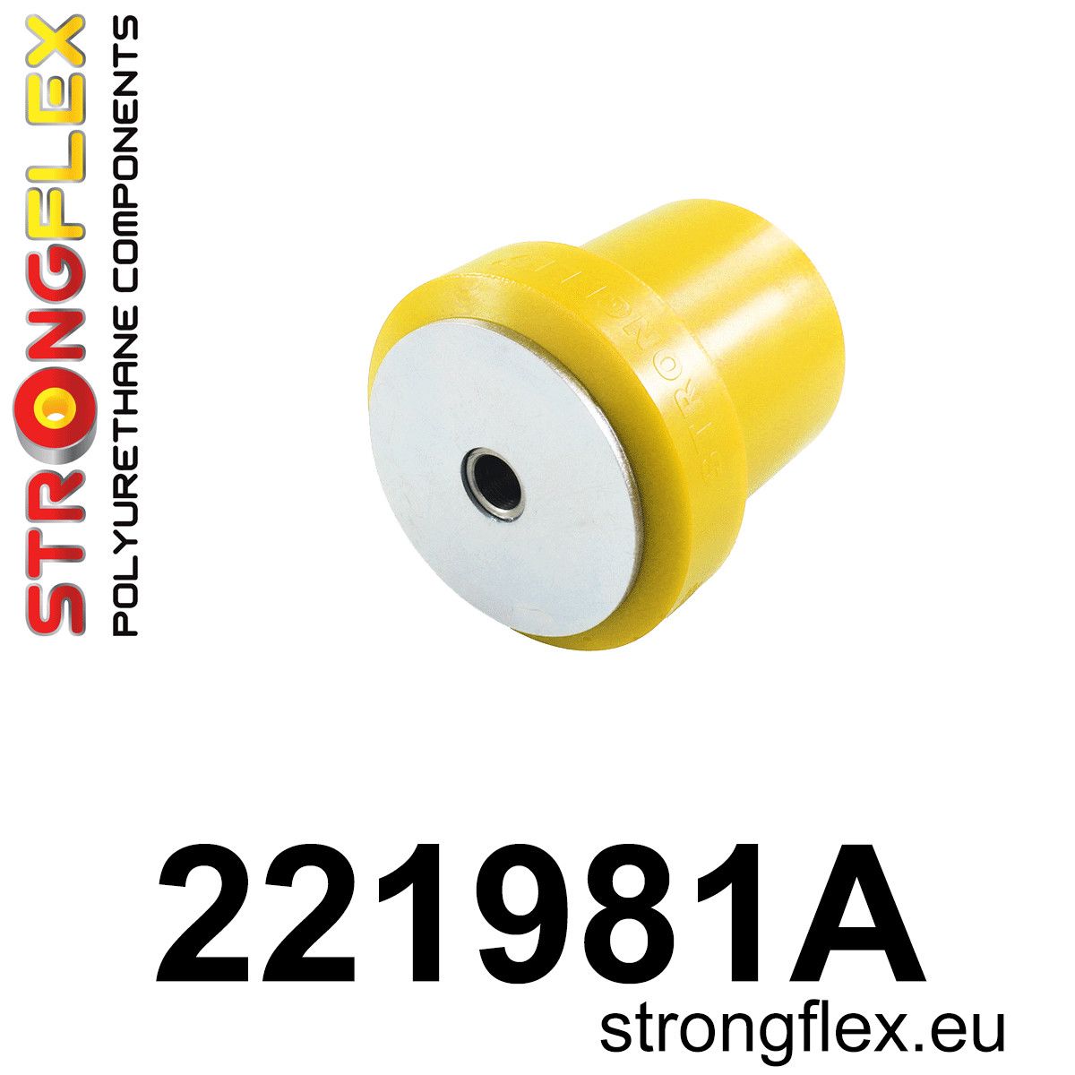 Bucsa poliuretan Strongflex punte spate SPORT - Audi A3 / S3 / RS3 / Seat Ibiza, Leon / Volkswagen Golf, Polo - 221981A