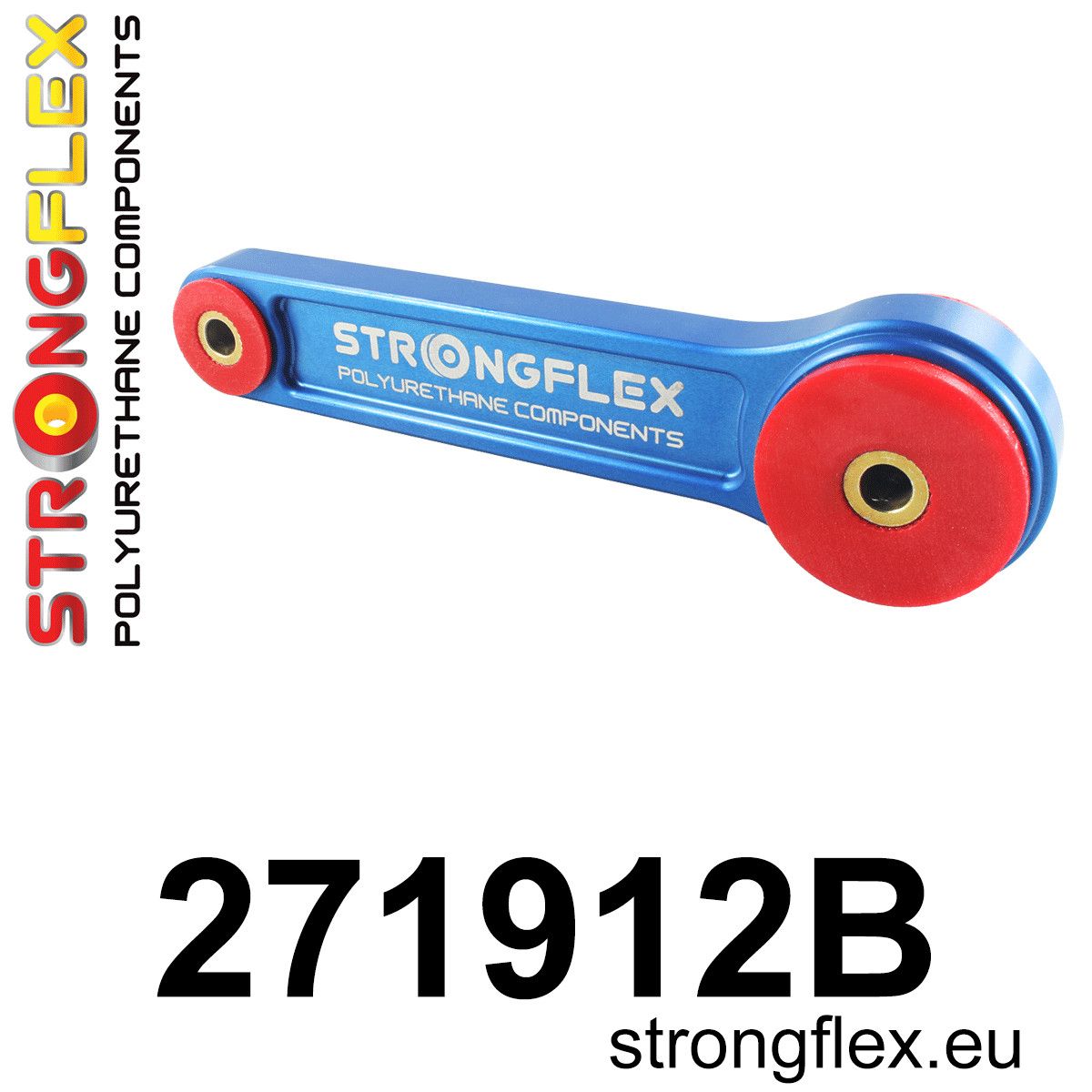 Tampon poliuretan Strongflex brat limitator cuplu (Pitch Stop) - Subaru Forester, Impreza, Legacy/Outback, WRX STI, XV / Crosstrek - 271912B