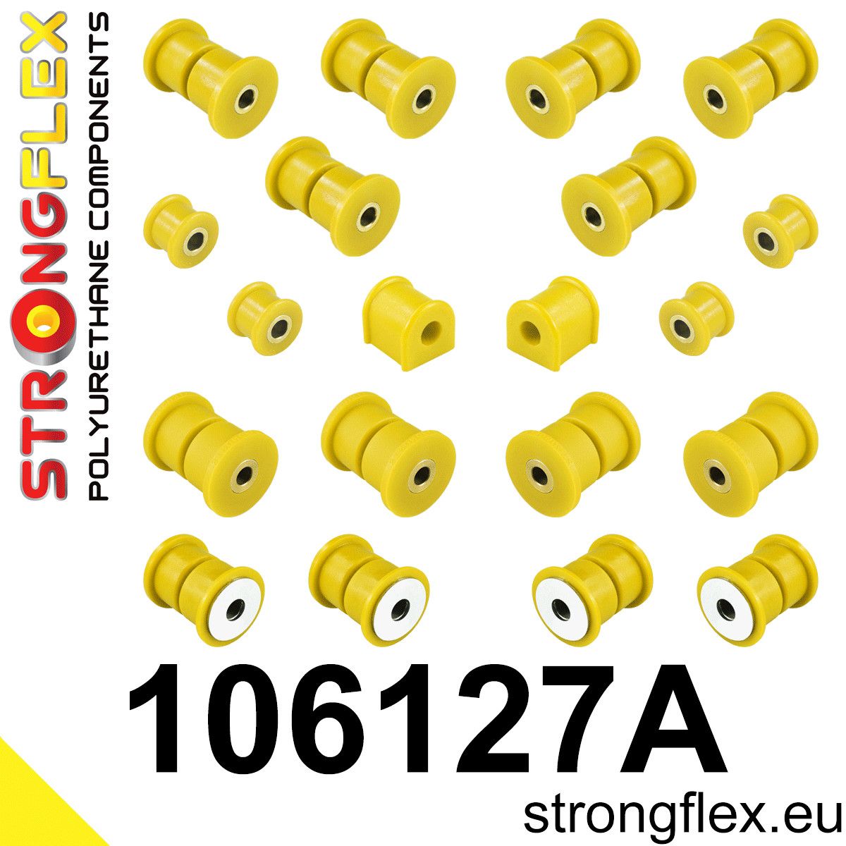 Kit bucse poliuretan Strongflex suspensie spate SPORT - Mazda MX-5 / Miata / Roadster - 106127A