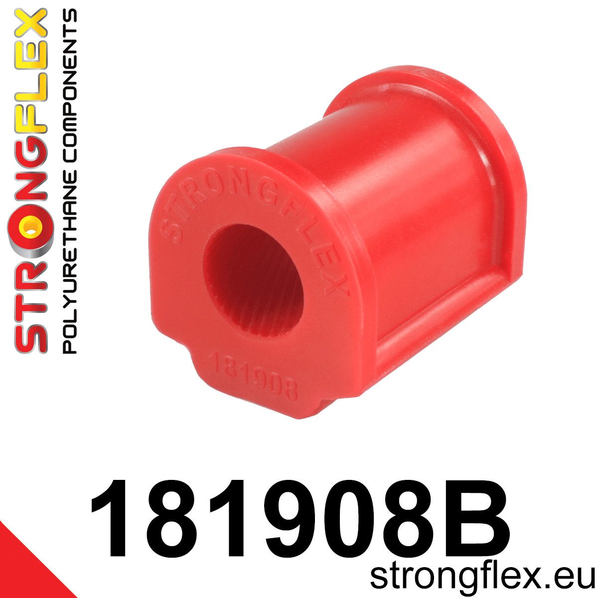 Bucsa poliuretan Strongflex bara stabilizatoare spate - Porsche 911, 924, 944, 968 - 181908B