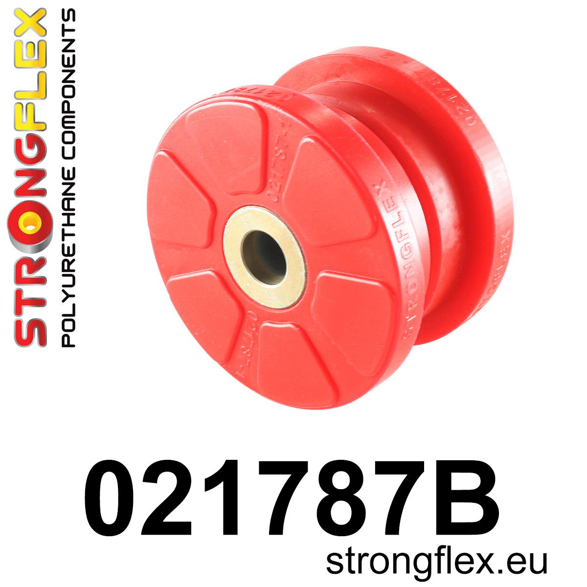 Bucsa poliuretan Strongflex frontala diferential spate 30mm - Audi A3 / S3 / RS3, TT / TTS / TTRS / Volkswagen Golf - 021787B