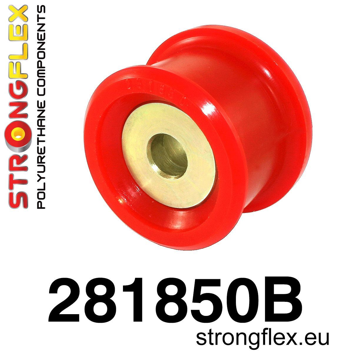 Bucsa poliuretan Strongflex posterioara prindere diferential spate - Nissan Silvia / 200SX, Skyline - 281850B