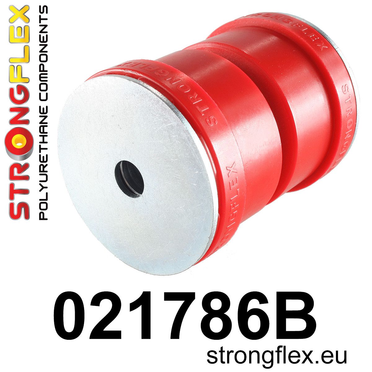 Bucsa poliuretan Strongflex posterioara subcadru spate 70mm - Audi A3 / S3 / RS3, TT / TTS / TTRS / Volkswagen Golf, Passat - 021786B