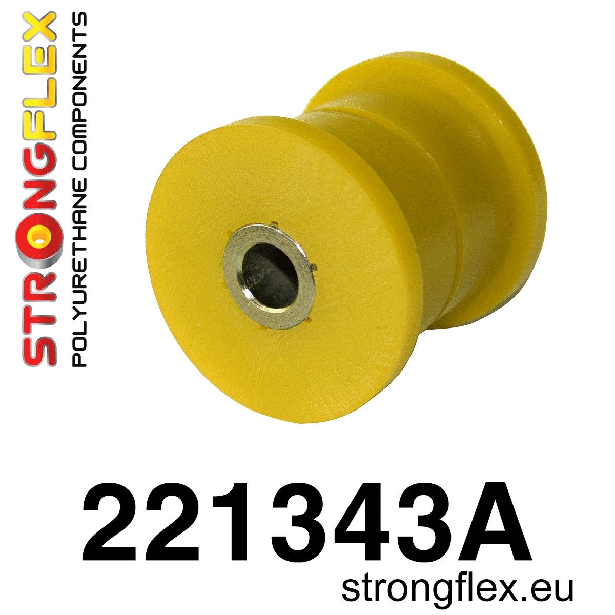 Bucsa poliuretan Strongflex frontala brat suspensie fata 45mm SPORT - Audi A3 / S3 / RS3, TT / TTS / TTRS / Seat Leon - 221343A