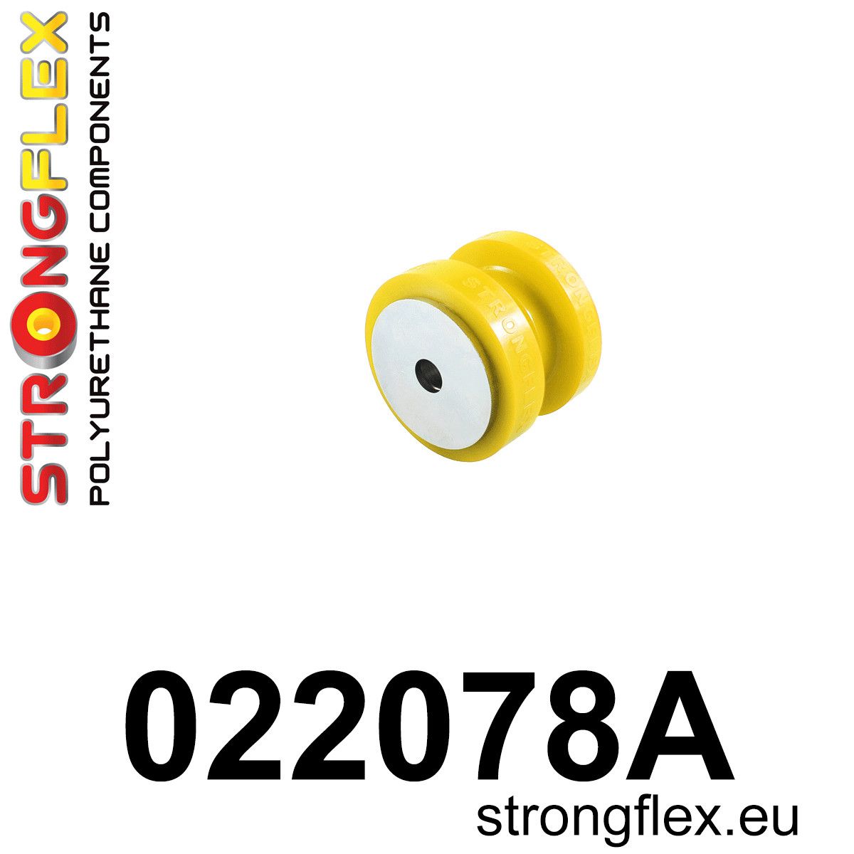Bucsa poliuretan Strongflex subcadru fata si spate - interioara SPORT - Audi 80 / 90 / S2 / RS2 / Volkswagen Passat - 022078A