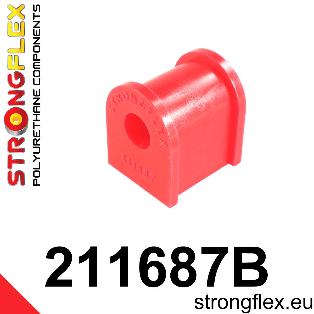 Piesa poliuretan Strongflex - frontala/Bucsa bara stabilizatoare spate - Toyota MR2 - 211687B