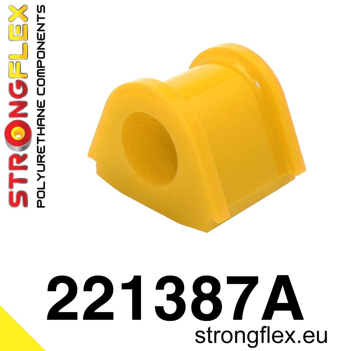 Piesa poliuretan Strongflex - posterioara anti roll bar mount - interioara Bucsa SPORT - Volkswagen Golf, Jetta, Scirocco - 221387A