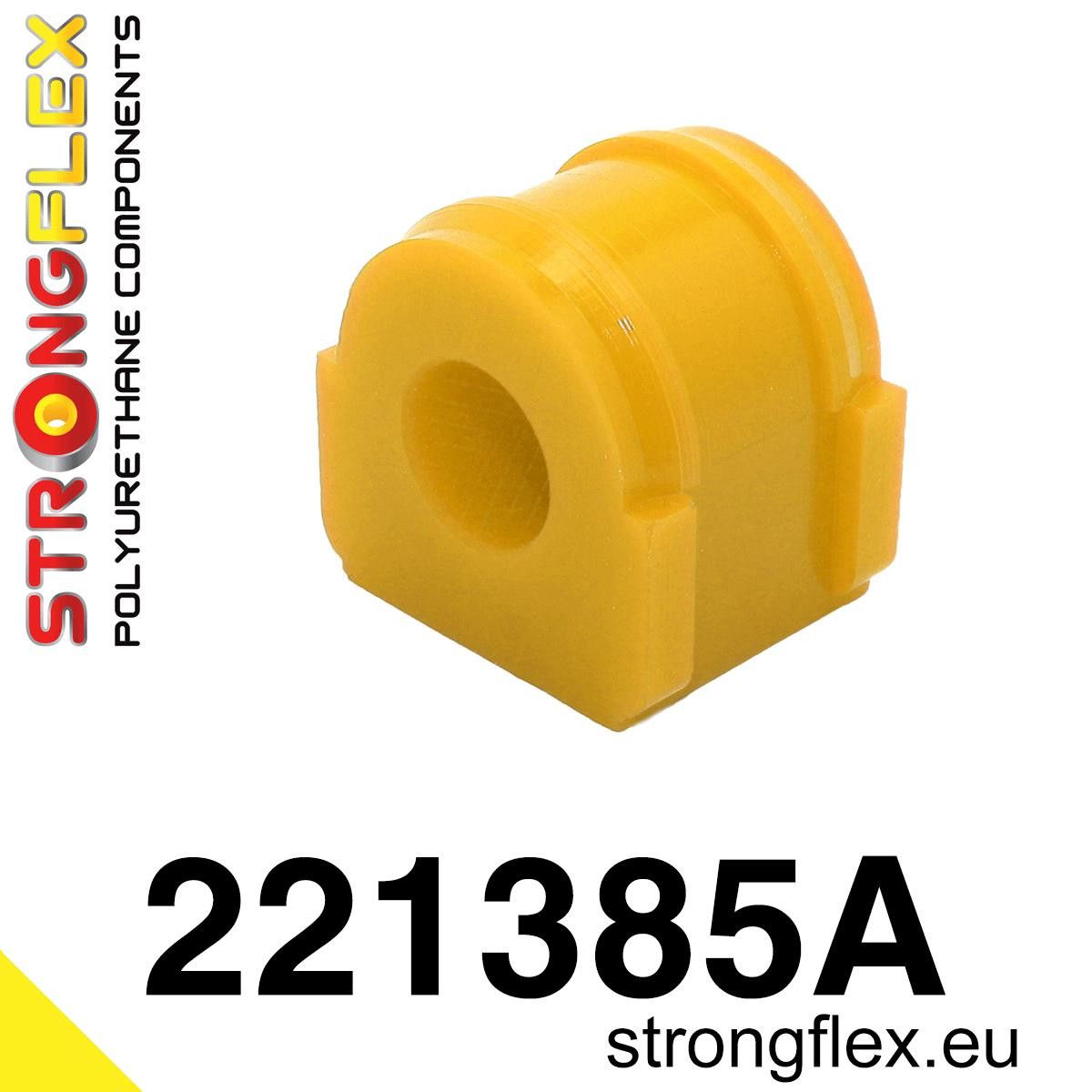Piesa poliuretan Strongflex - Bara stabilizatoare fata exterioara Bucsa SPORT - Volkswagen Golf, Jetta, Scirocco - 221385A