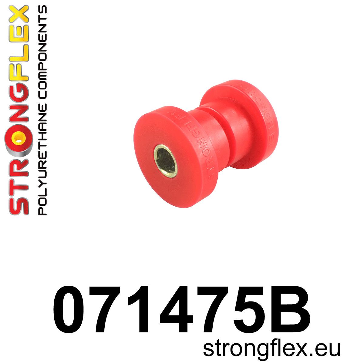 Bucsa poliuretan Strongflex frontala brat suspensie fata - bolt 14mm - Ford Focus - 071475B