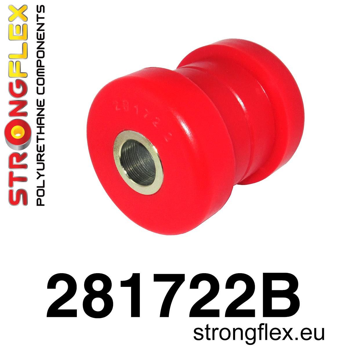 Brat cu bucse poliuretan Strongflex radius fata Bucsa - Nissan 350Z - 281722B