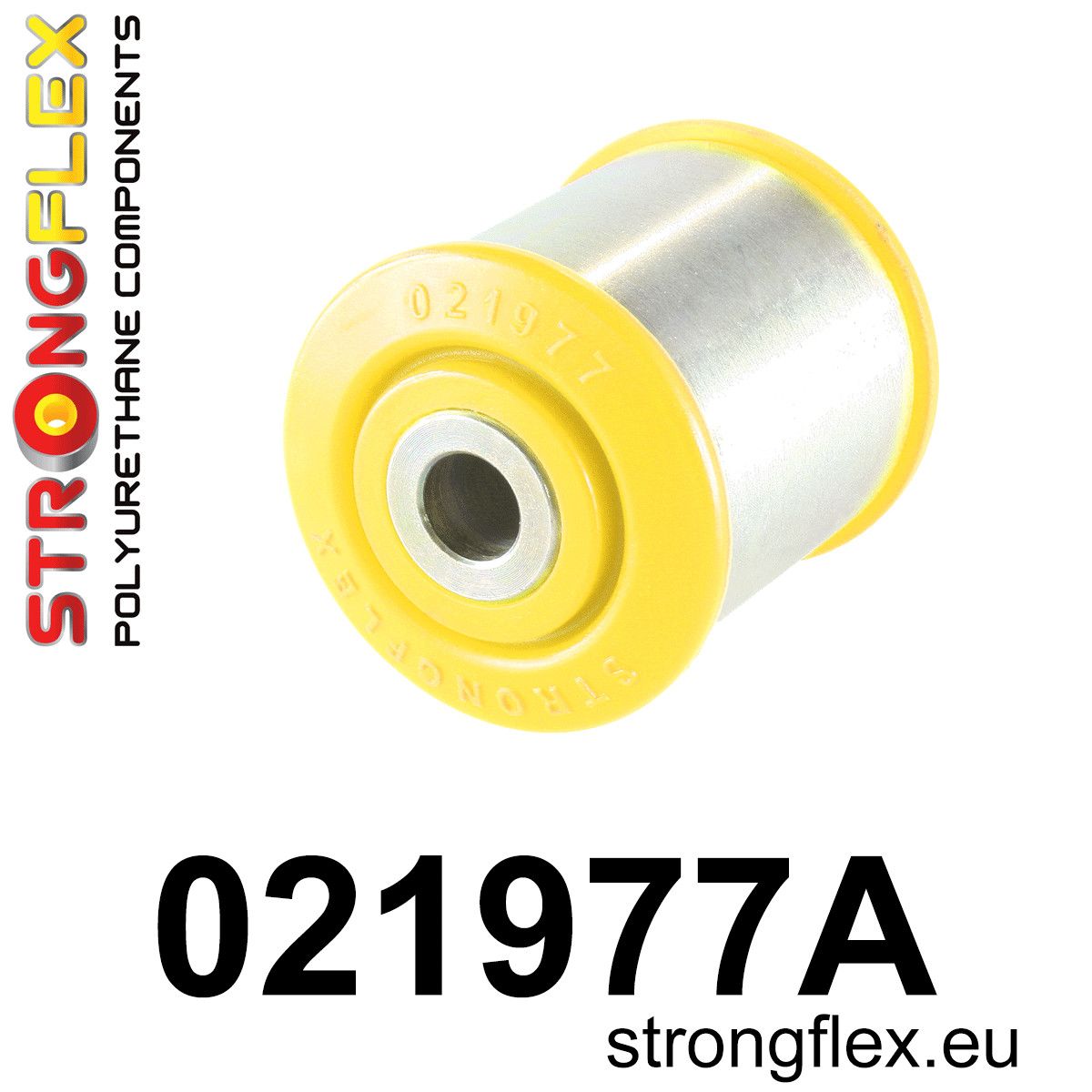 Brat cu bucse poliuretan Strongflex inferior spate - frontala Bucsa SPORT - Audi A4 / S4 / RS4, A5 / S5 / RS5 / Porsche Macan - 021977A