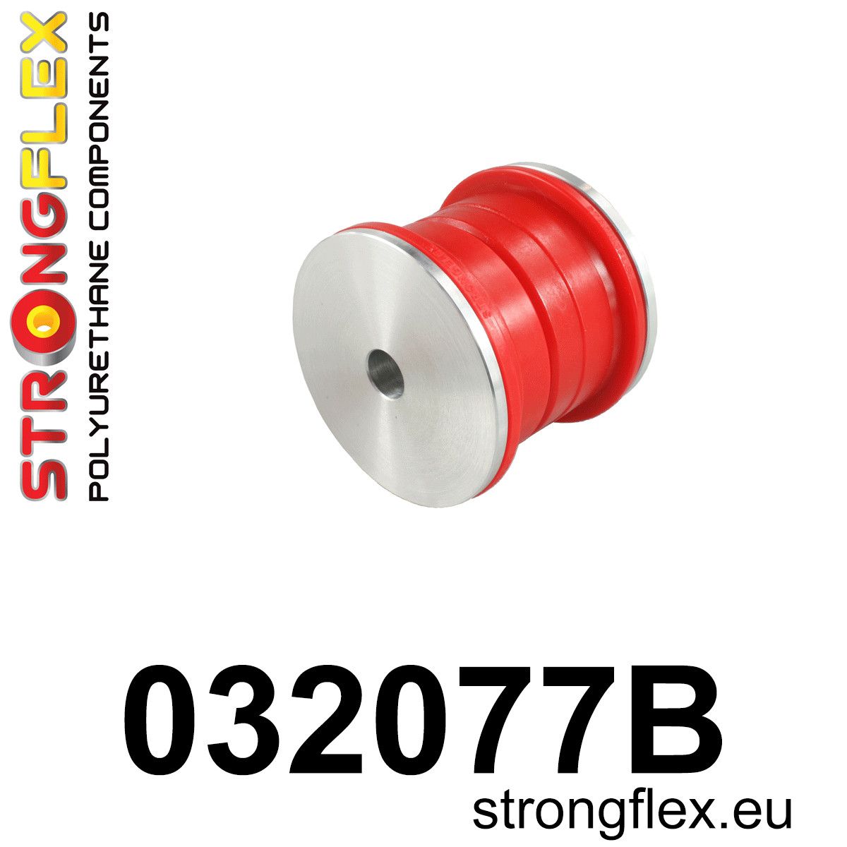 Bucsa poliuretan Strongflex frontala prindere diferential spate - BMW Seria 2, Seria 3, Seria 4, Z4 / Toyota Supra - 032077B