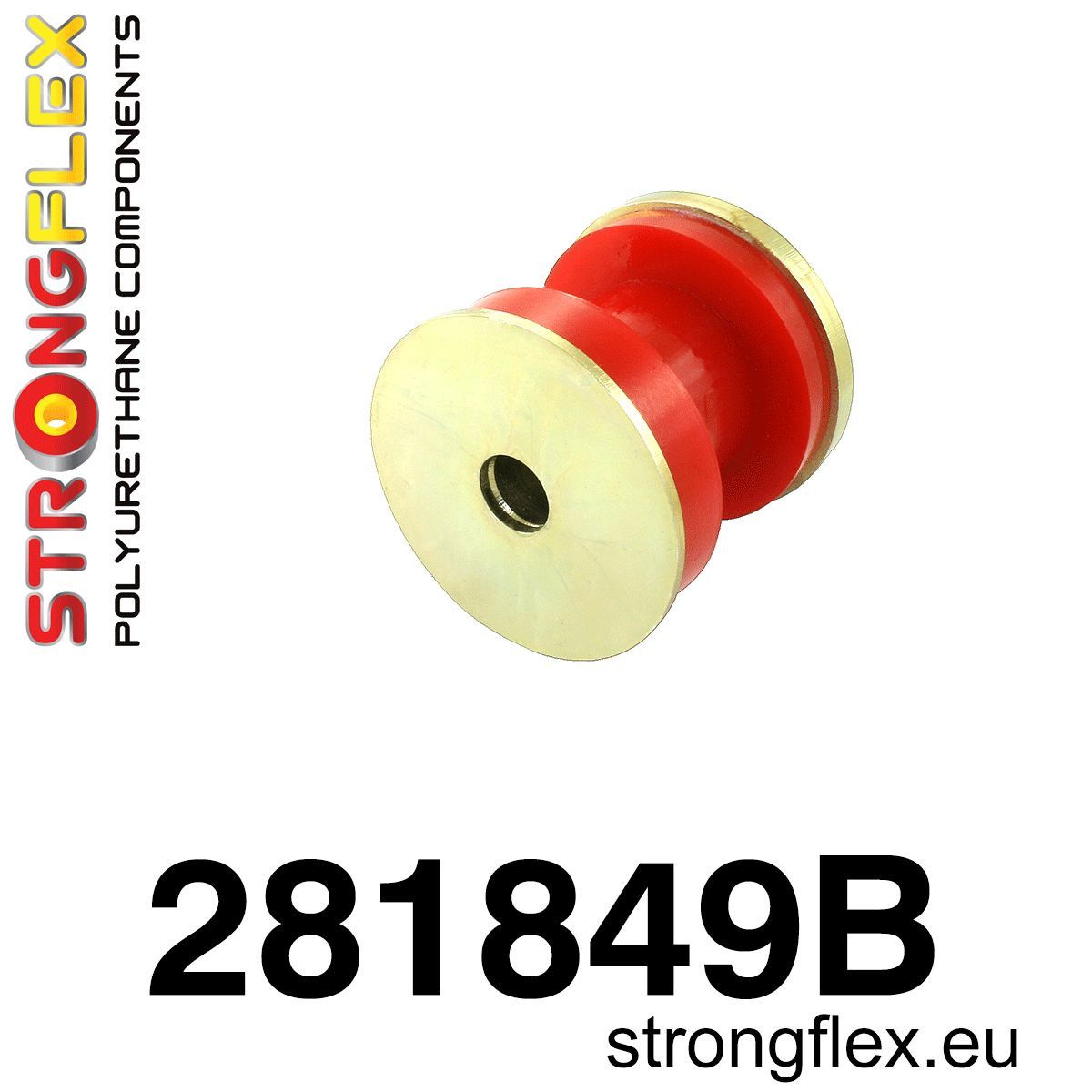 Bucsa poliuretan Strongflex frontala prindere diferential spate - Nissan Silvia / 200SX, Skyline - 281849B