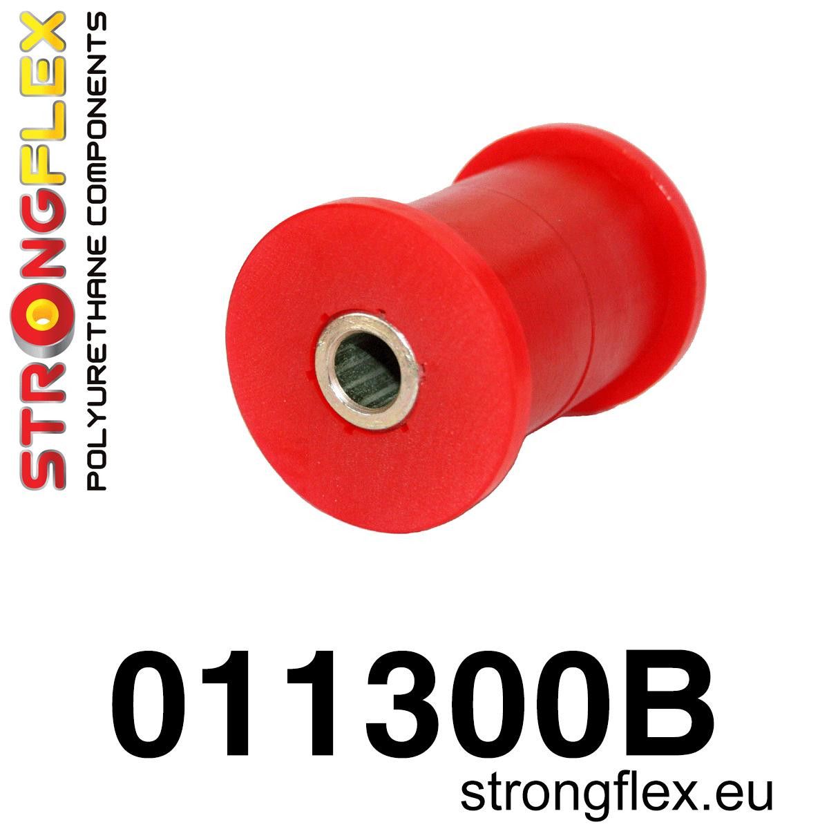Brat cu bucse poliuretan Strongflex inferior fata exterioara Bucsa - Alfa Romeo 147, 156, GT - 011300B