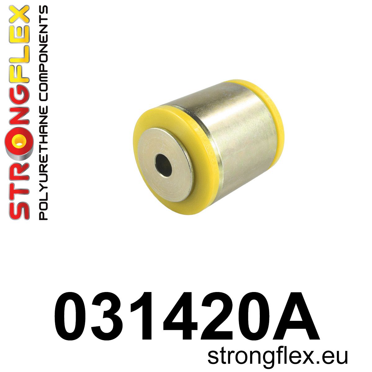Piesa poliuretan Strongflex - frontala inferioara tie bar to chassis Bucsa 58mm SPORT - BMW Seria 5 - 031420A