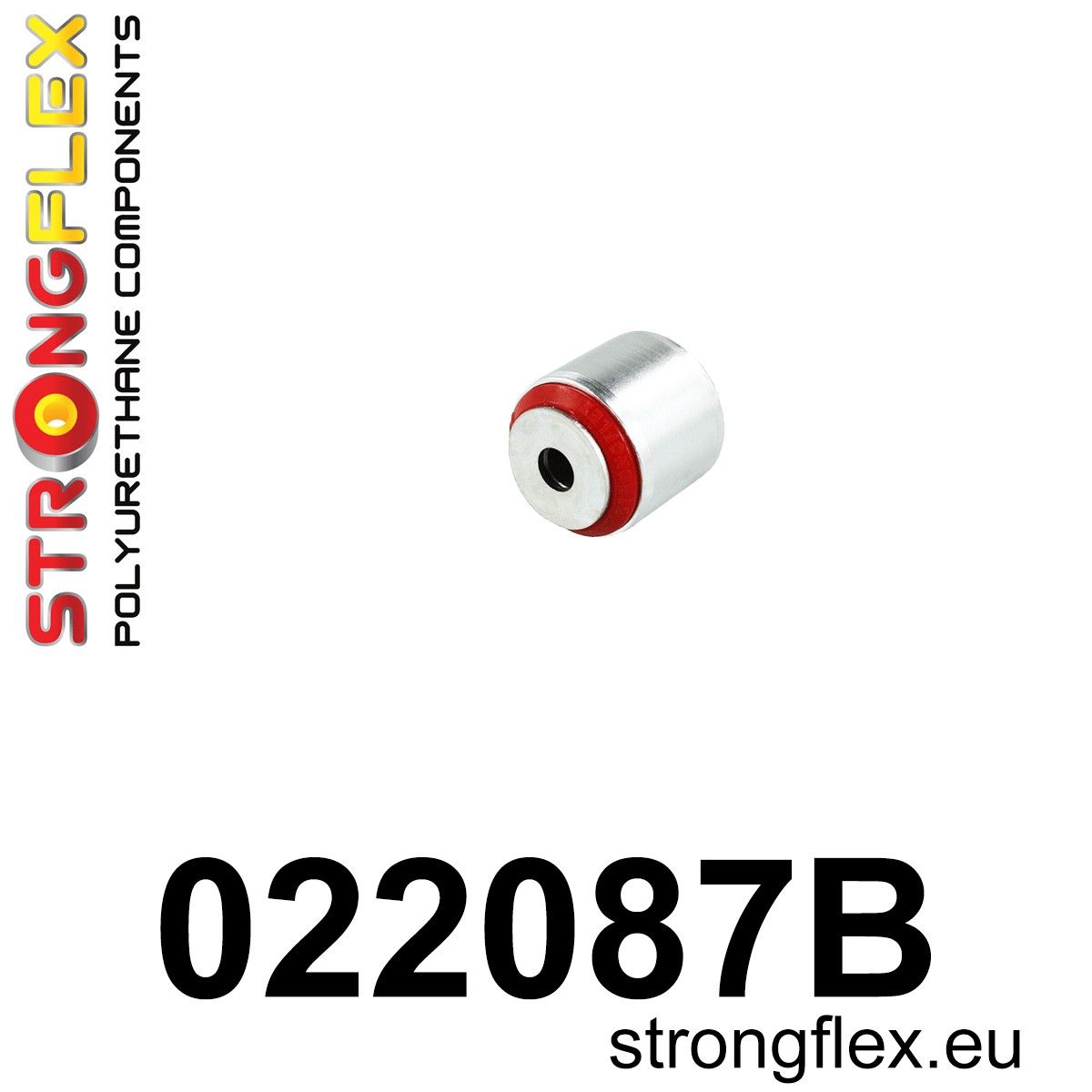Bucsa poliuretan Strongflex interioara suport frontal diferential spate - Audi 100 / S4 - 022087B