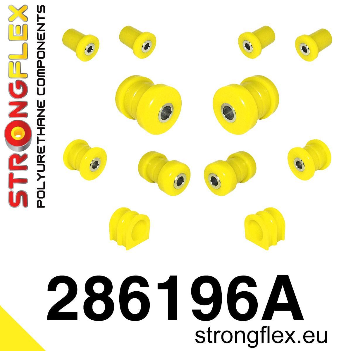 Kit bucse poliuretan Strongflex suspensie fata SPORT - Nissan 350Z - 286196A