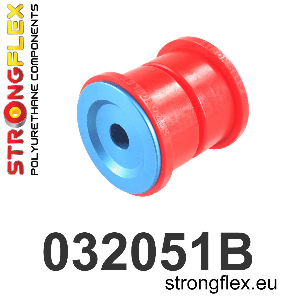 Bucsa poliuretan Strongflex frontala prindere diferential spate - BMW Seria 2, Seria 3, Seria 4 - 032051B