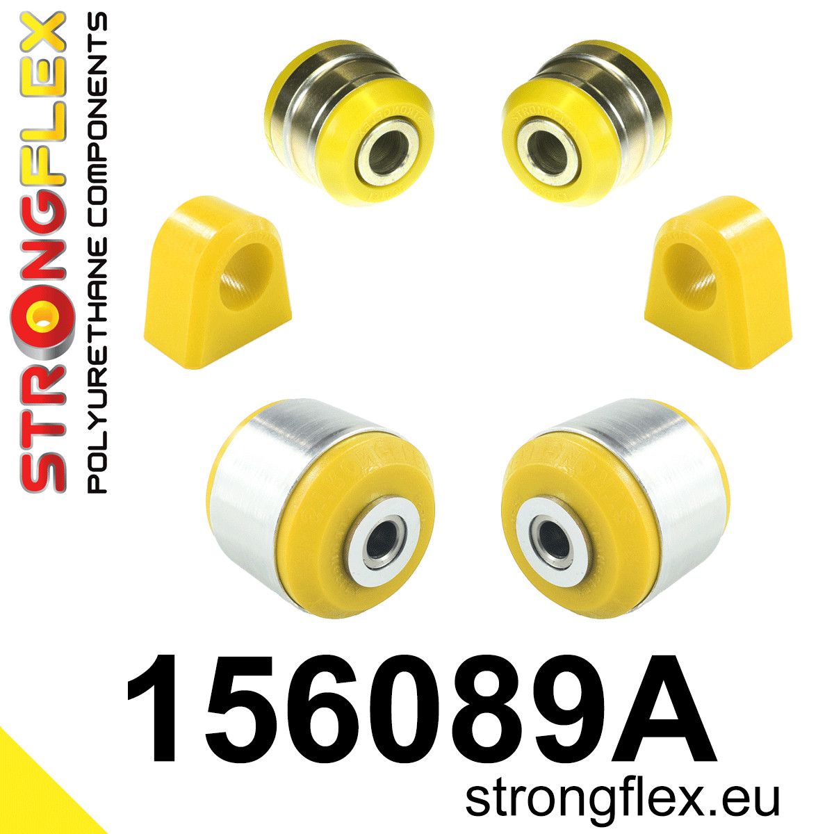 Kit bucse poliuretan Strongflex suspensie fata SPORT - Renault Talisman - 156089A