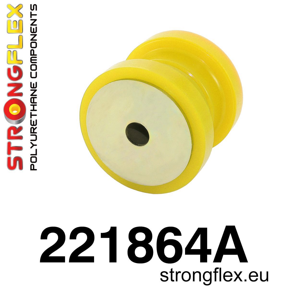 Bucsa poliuretan Strongflex subcadru spate SPORT - Audi A3 / S3 / RS3, TT / TTS / TTRS / Seat Leon / Volkswagen Bora, Golf - 221864A