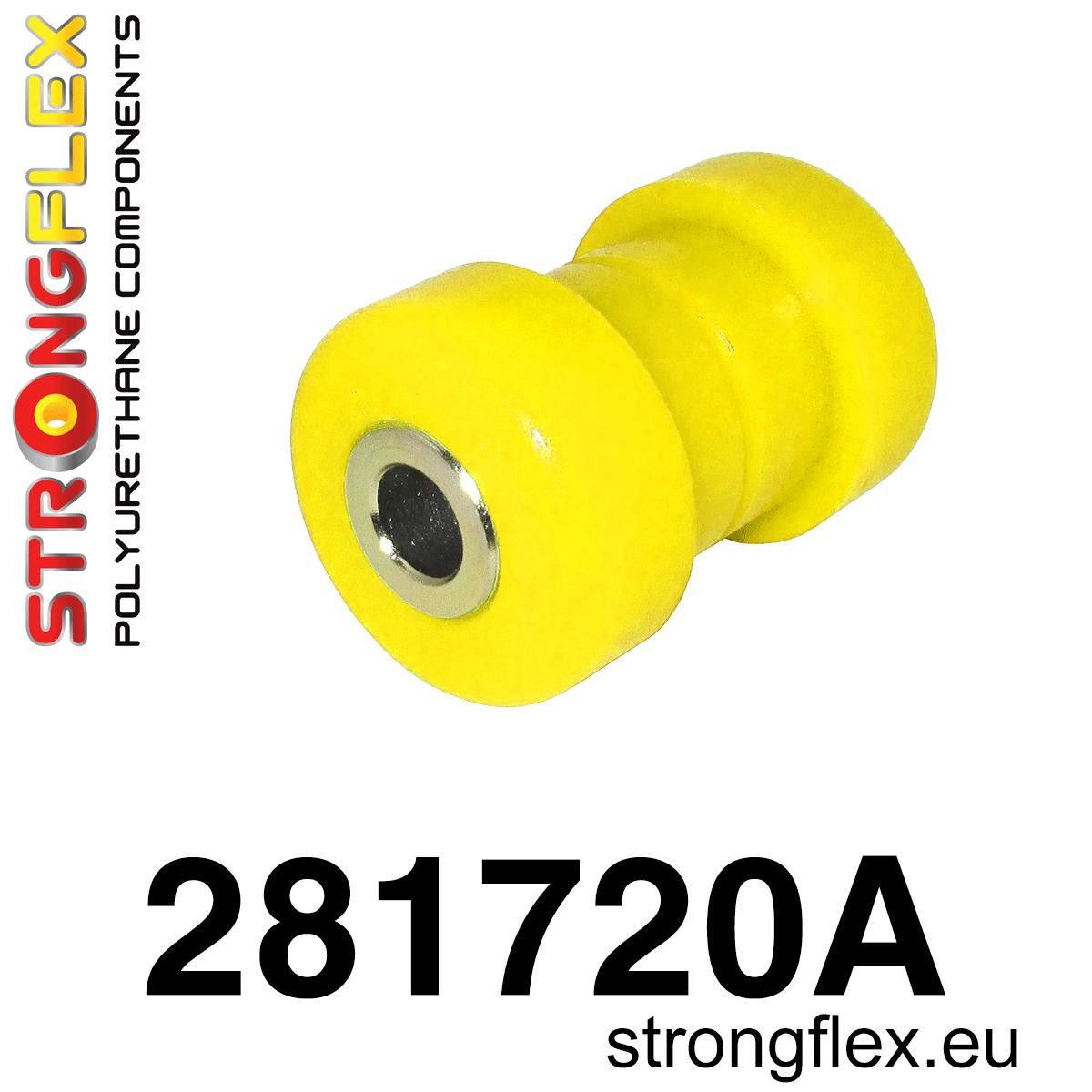 Piesa poliuretan Strongflex - frontala inferioara interioara Bucsa brat suspensie SPORT - Nissan 350Z - 281720A
