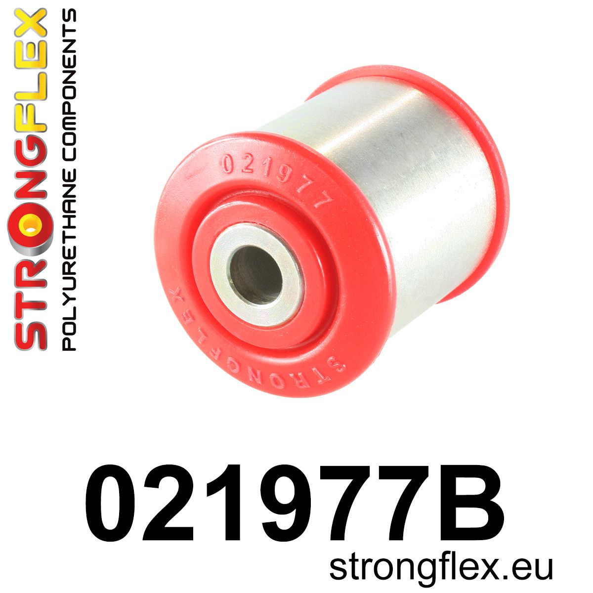 Brat cu bucse poliuretan Strongflex inferior spate - frontala Bucsa - Audi A4 / S4 / RS4, A5 / S5 / RS5 / Porsche Macan - 021977B