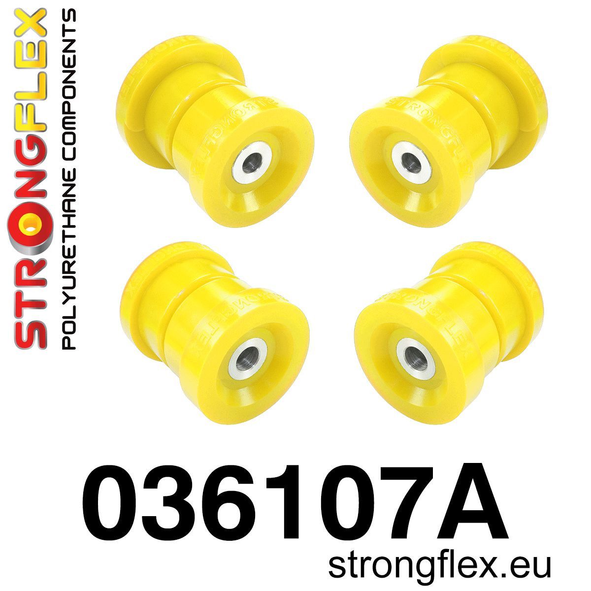 Bucsa poliuretan Strongflex prindere punte spate kit SPORT - BMW Seria 3 - 036107A