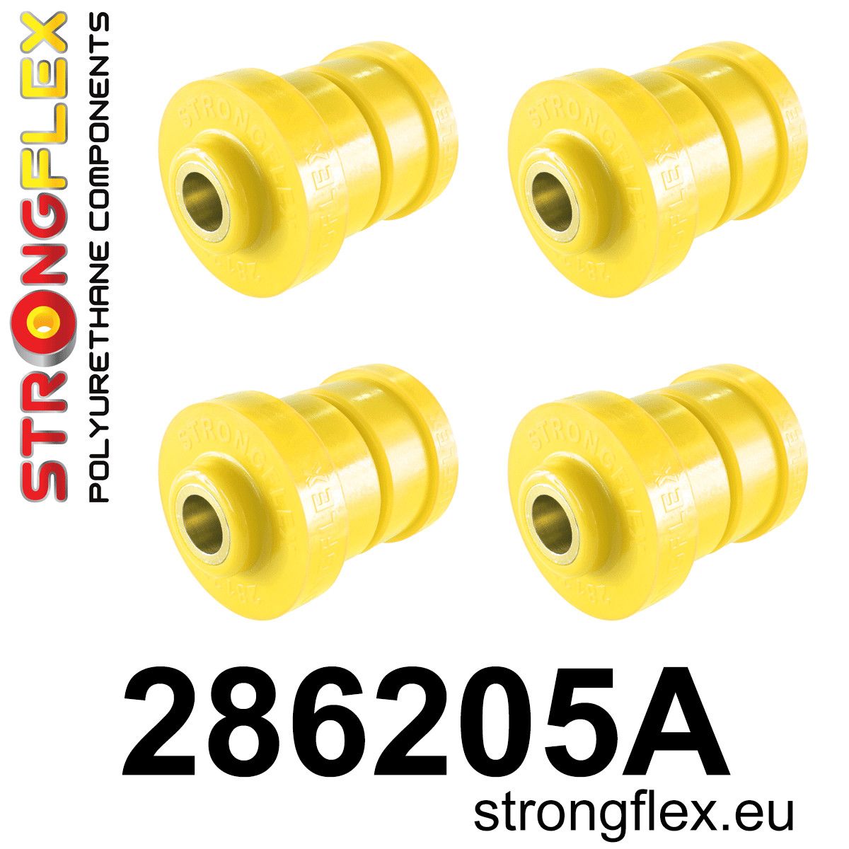 Kit bucse poliuretan Strongflex subcadru spate AWD SPORT - Nissan Skyline - 286205A