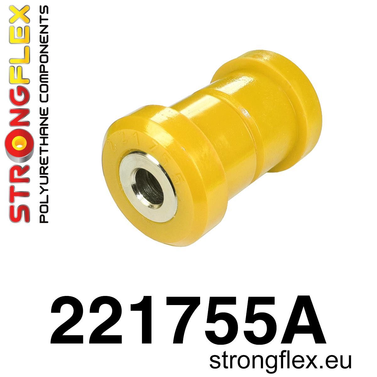 Brat cu bucse poliuretan Strongflex inferior spate frontala Bucsa SPORT - Volkswagen Passat - 221755A