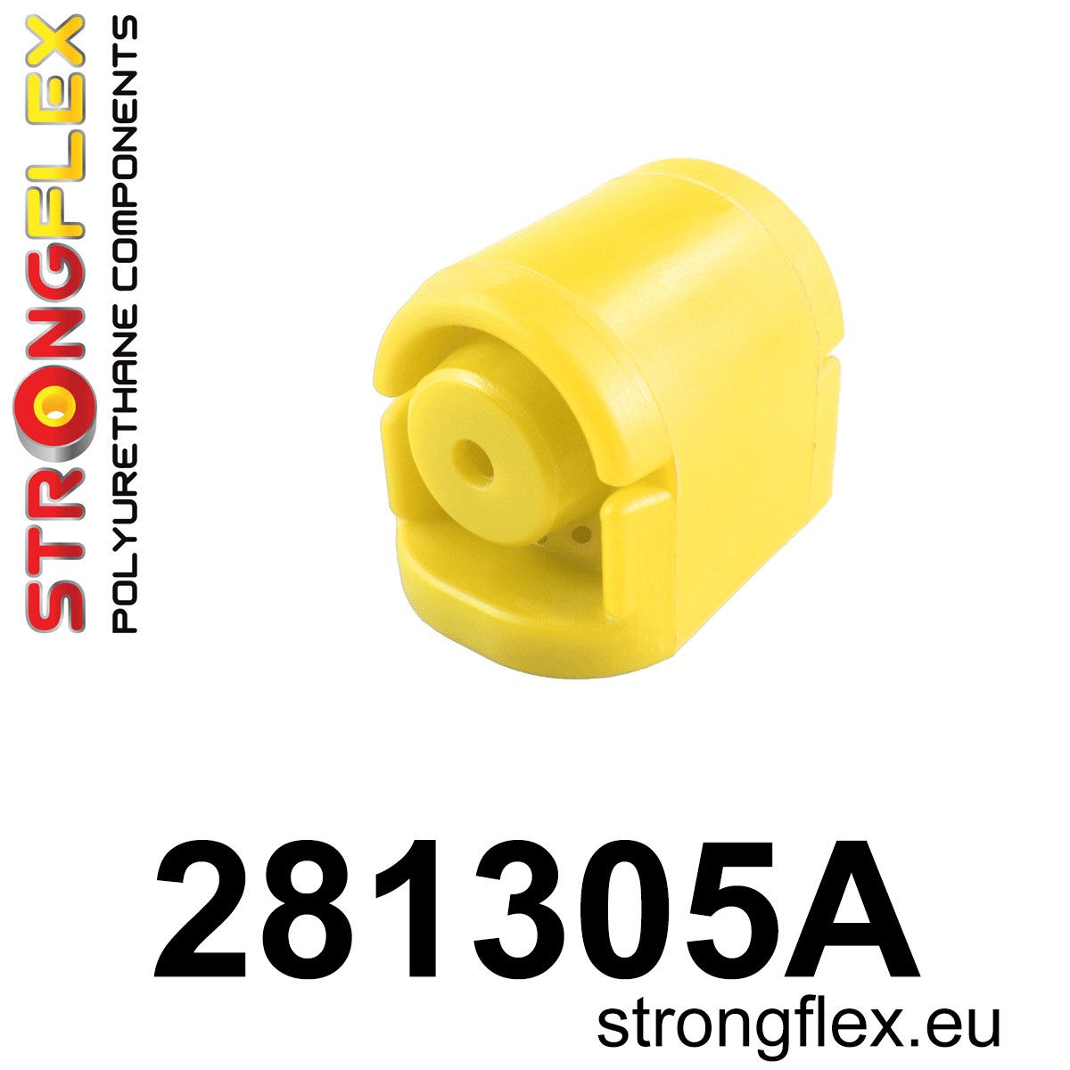 Bucsa poliuretan Strongflex posterioara brat suspensie fata SPORT - Nissan Sunny / Pulsar / Sentra / Sabre - 281305A