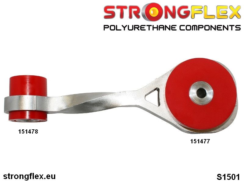 Tampon poliuretan Strongflex motor Bucsa - dog bone PH II SPORT - Renault Clio - 151478A