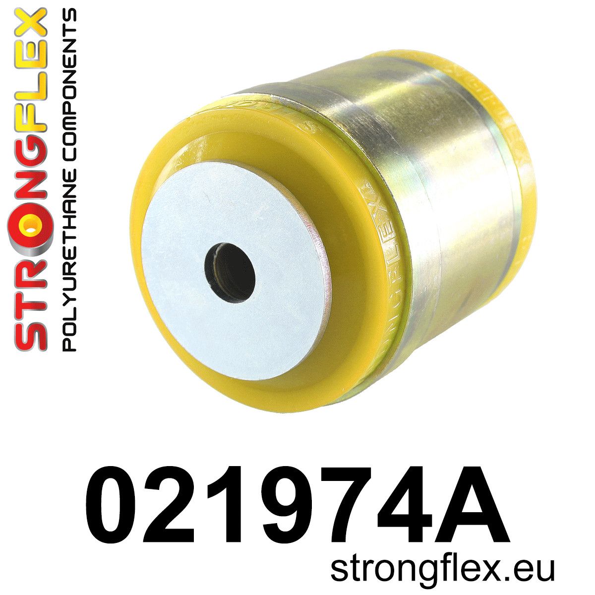 Brat cu bucse poliuretan Strongflex inferior fata posterioara Bucsa 65mm SPORT - Audi A4 / S4 / RS4, A5 / S5 / RS5 - 021974A