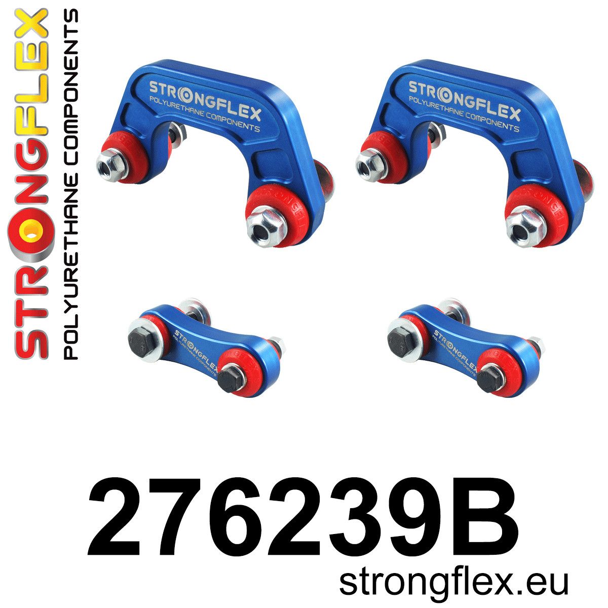 Piesa poliuretan Strongflex - Kit bielete antiruliu - Subaru Forester, Impreza, Legacy/Outback - 276239B