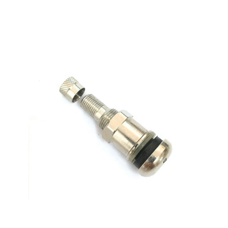 Set 4 valve metalice din aluminiu pentru jante auto