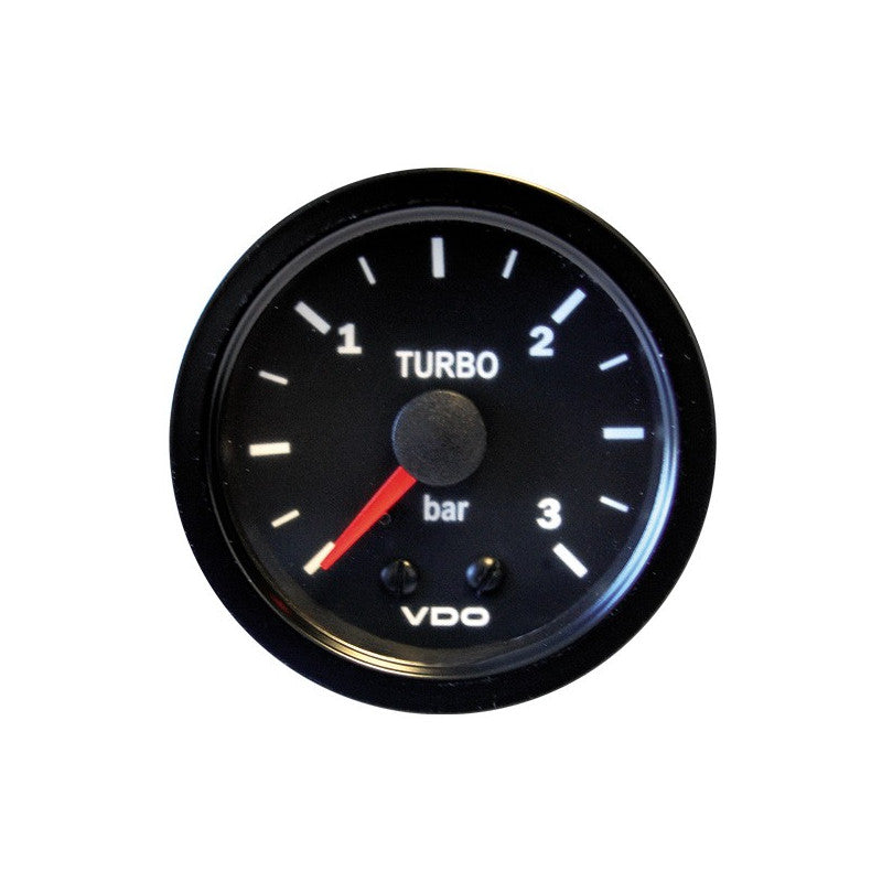 Ceas Mecanic Presiune Turbo VDO 52mm (0-3 Bar)