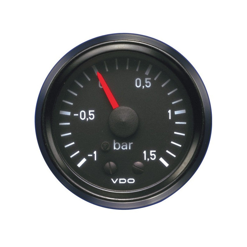 Ceas Presiune Turbo VDO 52mm (0-1.5 Bar)