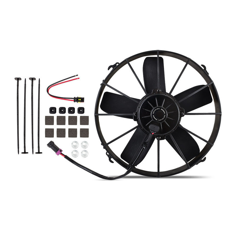 Electroventilator Mishimoto Slim 304mm - Debit Aer 3143 m3/h