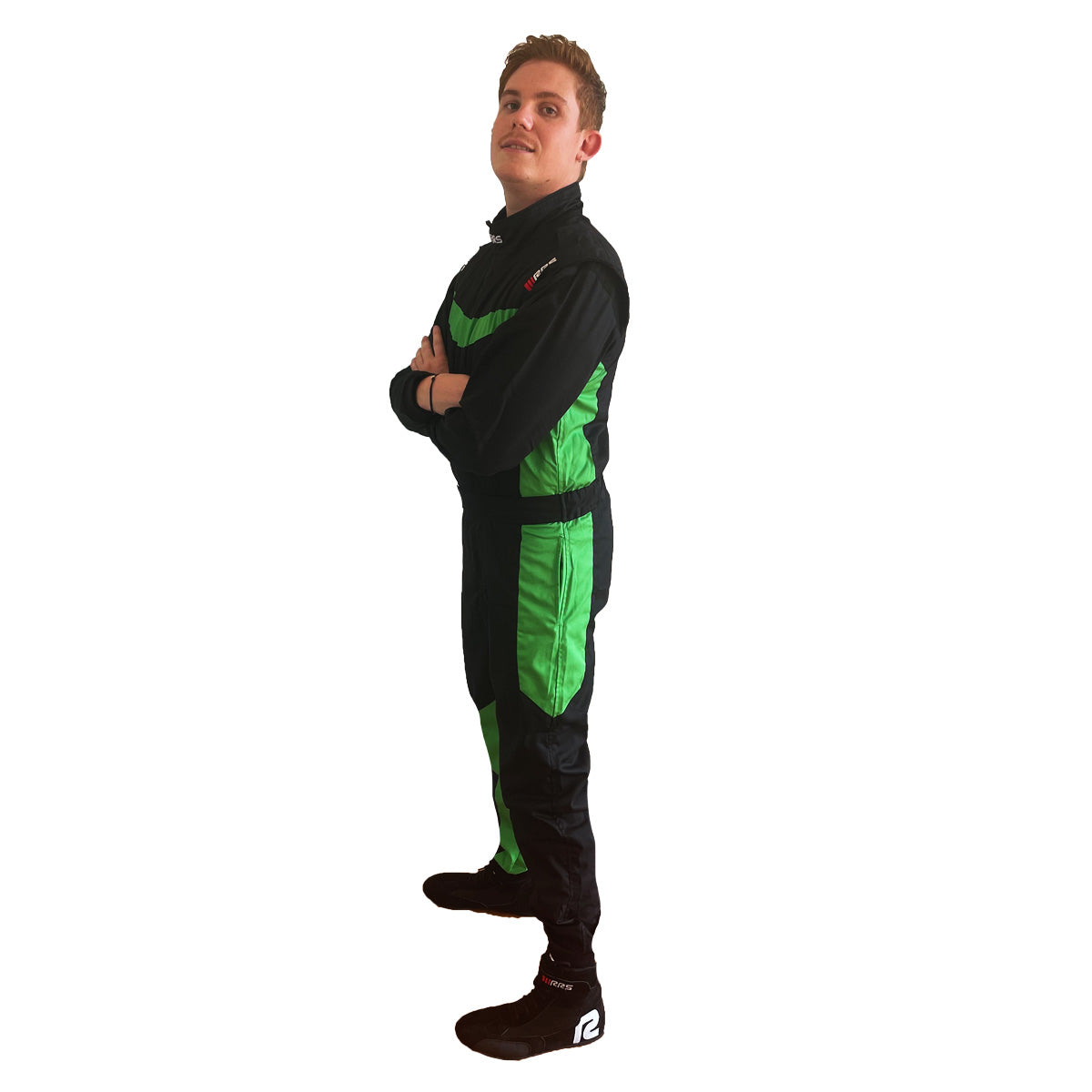 Combinezon FIA RRS LEISURE RACE SUIT ONE GREEN