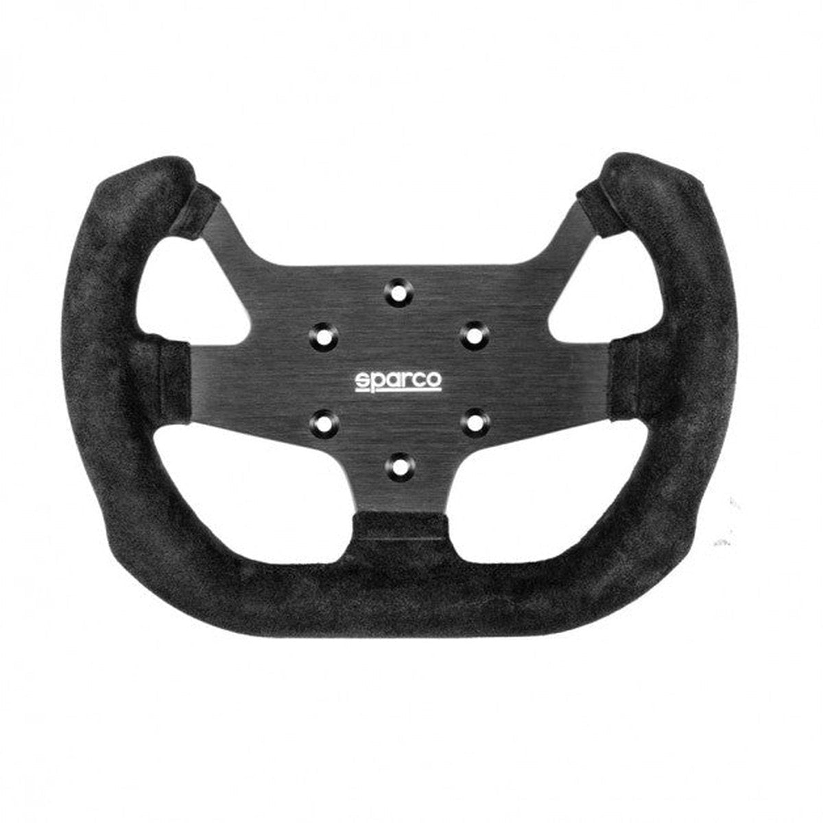 Volan Sparco F-10A Piele Intoarsa - 270 mm, prindere 6x70 mm
