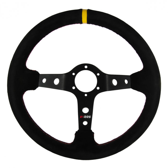 Volan sport RRS Rally 350mm - Negru